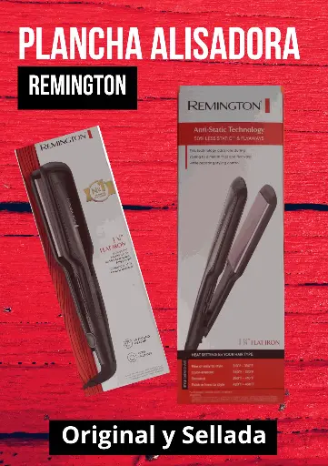 [Plancha 01] Plancha Alisadora REMINGTON Flat Iron 1 3/4"
